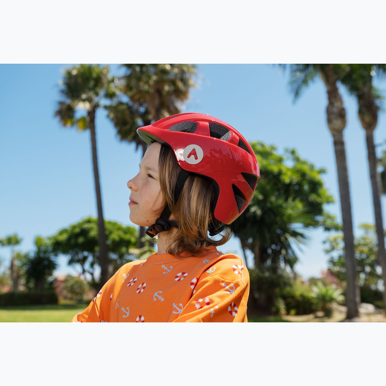 Kinderfahrradhelm ATTABO K200 rot 10